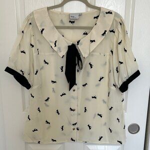 ASOS Curve Puppy Shirt